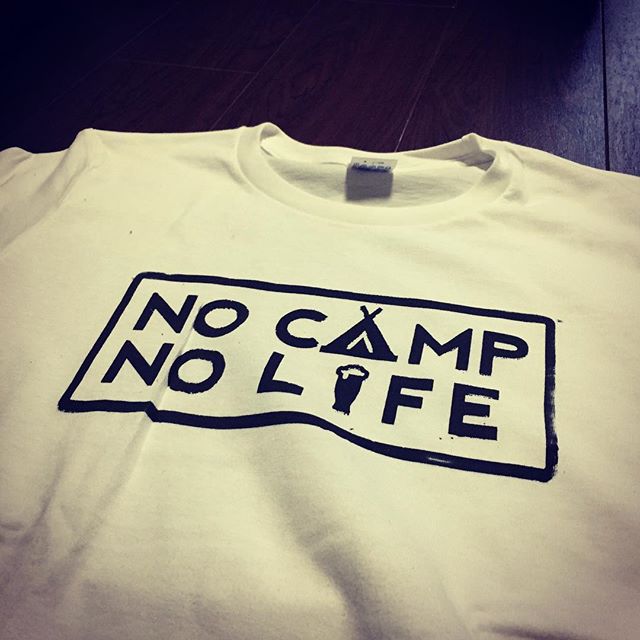 SOLD NO CAMP NO LIFE T-SHIRT  #tooeys.jp